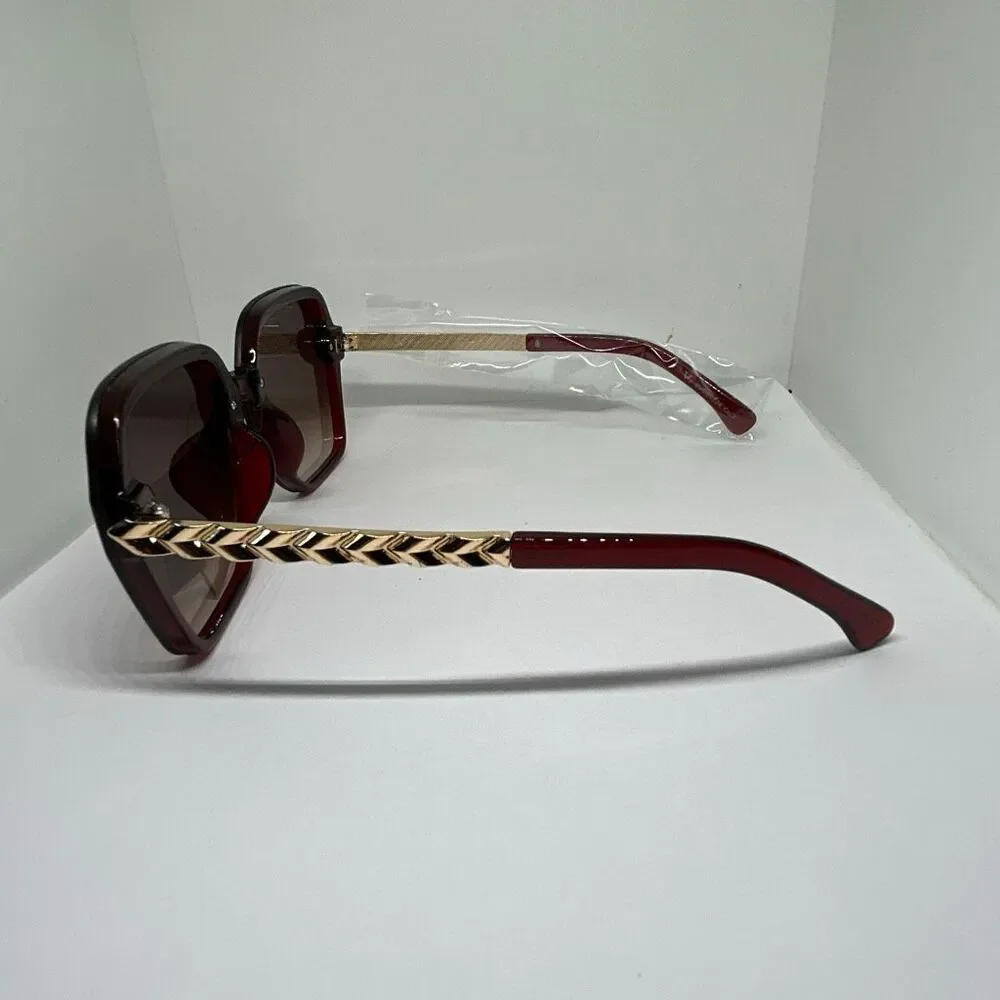 VG Oversized Square Fashion Sunglasses UV400 – Designer Style – New